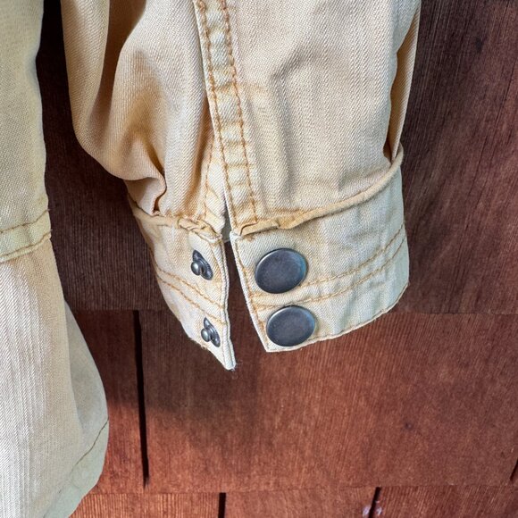 Sundance Maize Hooded Snap Front Utility Jacket in Women's X-Large - Picture 5 of 10